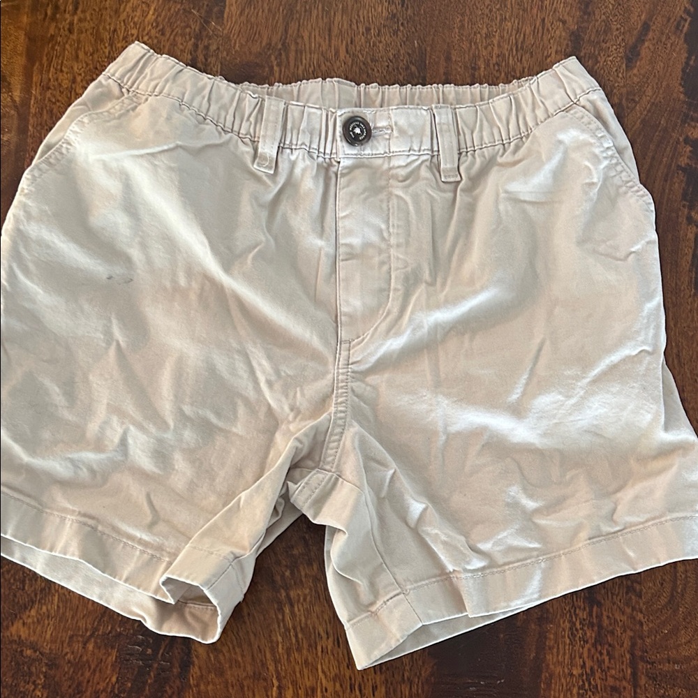 Chubbies Men's Tan Flat Front Shorts